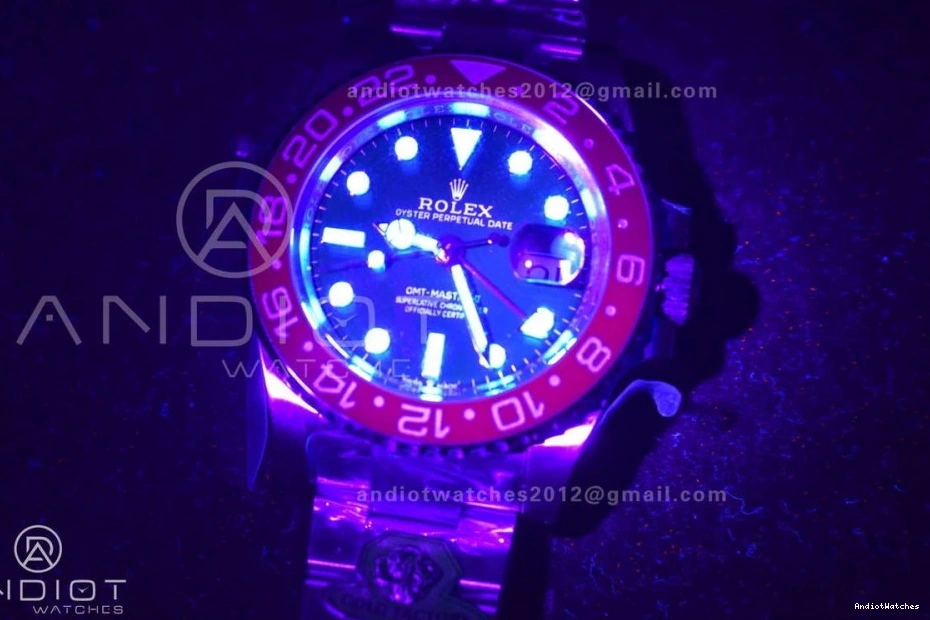 Dial Best 929 Factory Bold II Bracelet Gain Oyster 126719 BLRO 1:1 CHS Gold VR3285 Master GMT Weight Edition on Black 0215